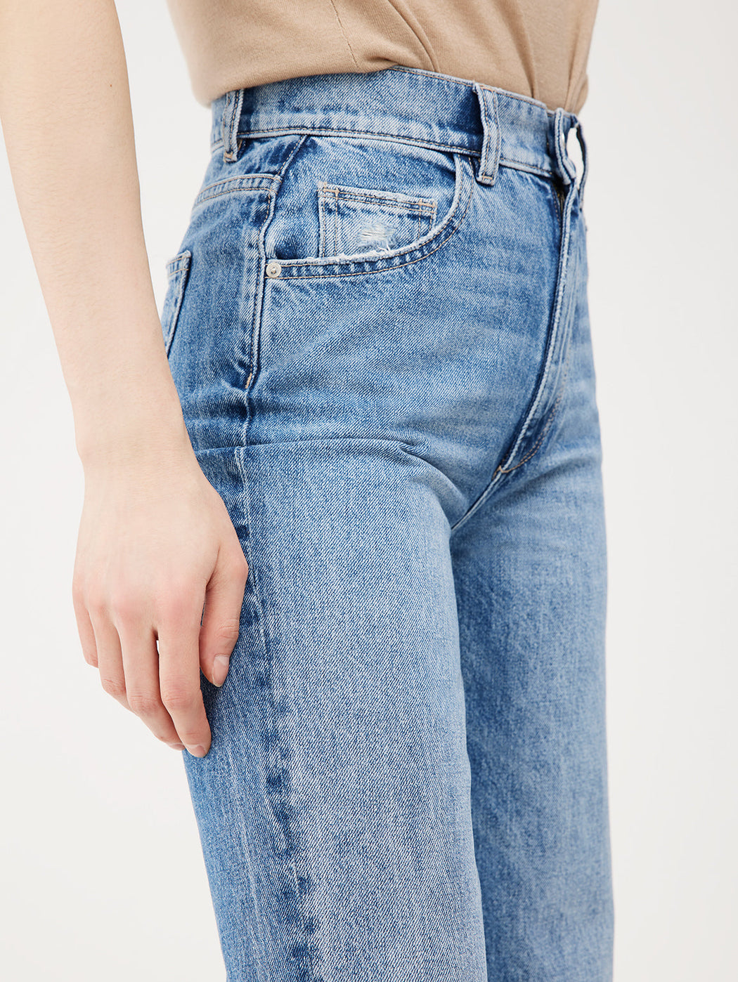 DL1962 | Hepburn Wide Leg High Rise Vintage 31" | Bedford Blue | Hazel & Rose | Minneapolis