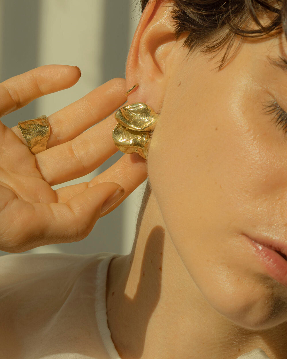 Eyde | Cecelia | Brass Earrings | Hazel & Rose | Minneapolis