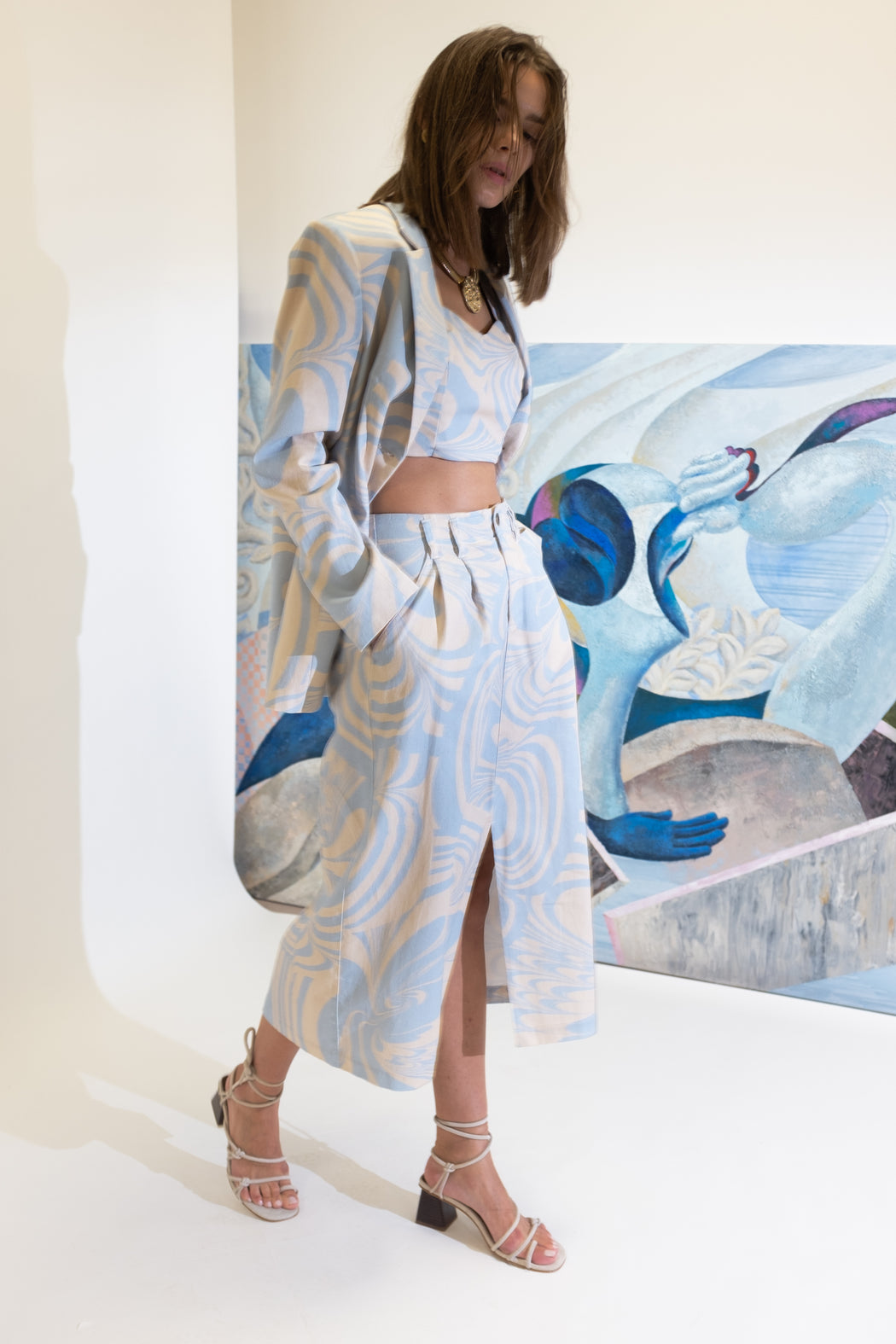 Untitled In Motion | Kandran Skirt | Nuva Sky | Plus Size | Hazel & Rose | Minneapolis