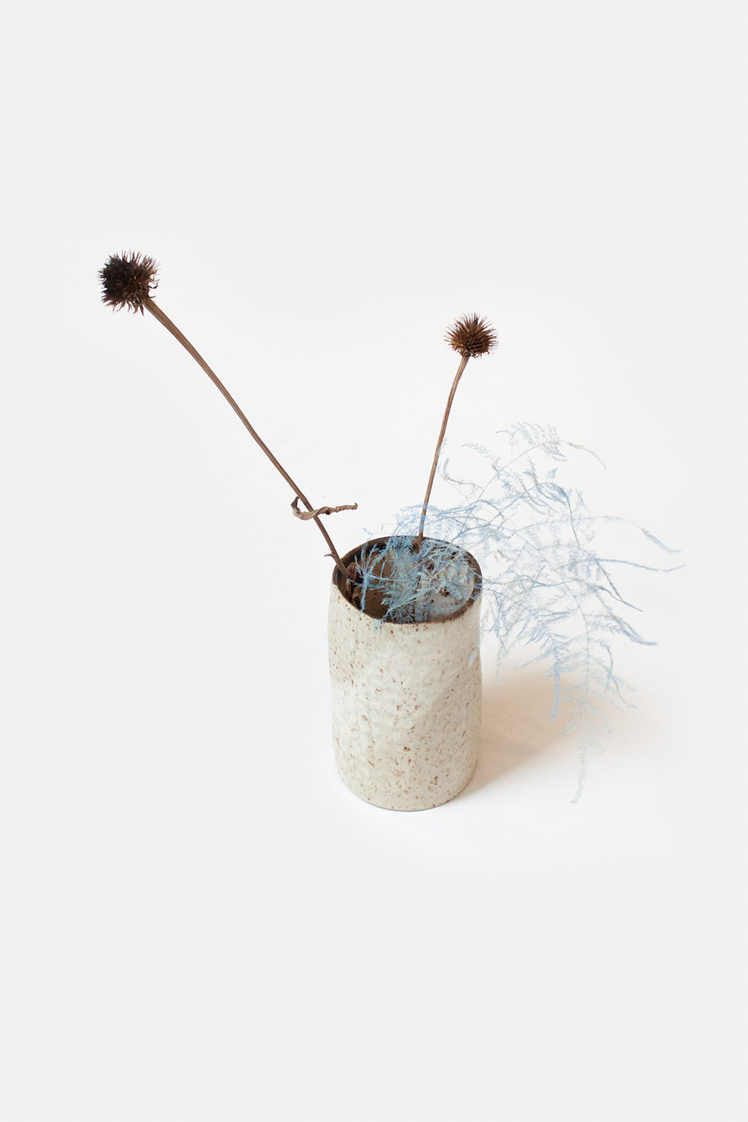 Gina DeSantis Ceramics | Medium Luna Cylinder Vase | Sand | Hazel & Rose | Minneapolis | Minnesota