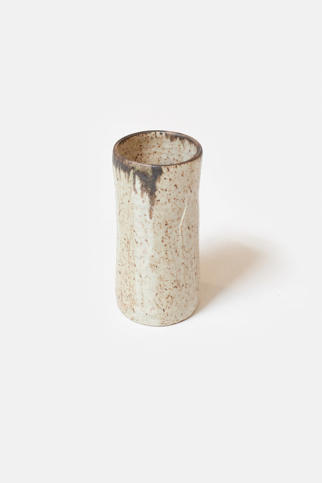 Gina DeSantis Ceramics | Large Luna Cylinder Vase | Sand | Hazel & Rose | Minneapolis | Minnesota