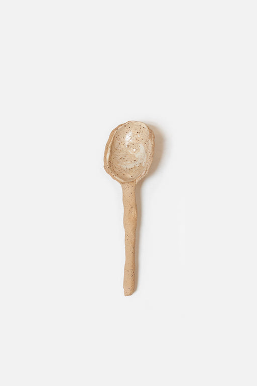 Gina DeSantis Ceramics | Hand Built Serving Spoons | Sand | Hazel & Rose | Minneapolis | Minnesota