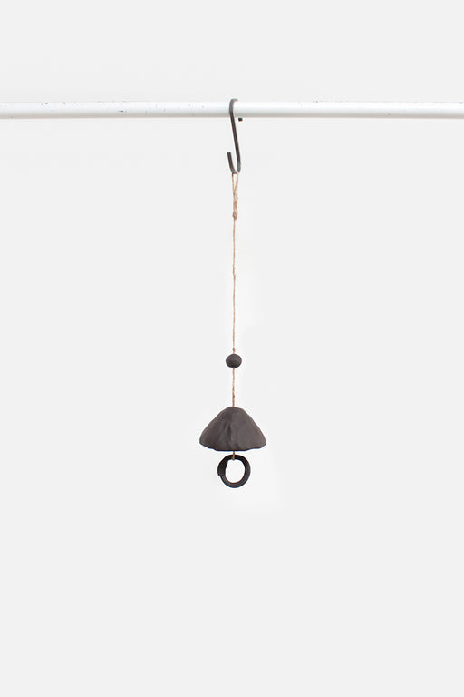 Gina DeSantis Ceramics | Basalt Clay Chime | Round Ringer | Hazel & Rose | Minneapolis | Minnesota