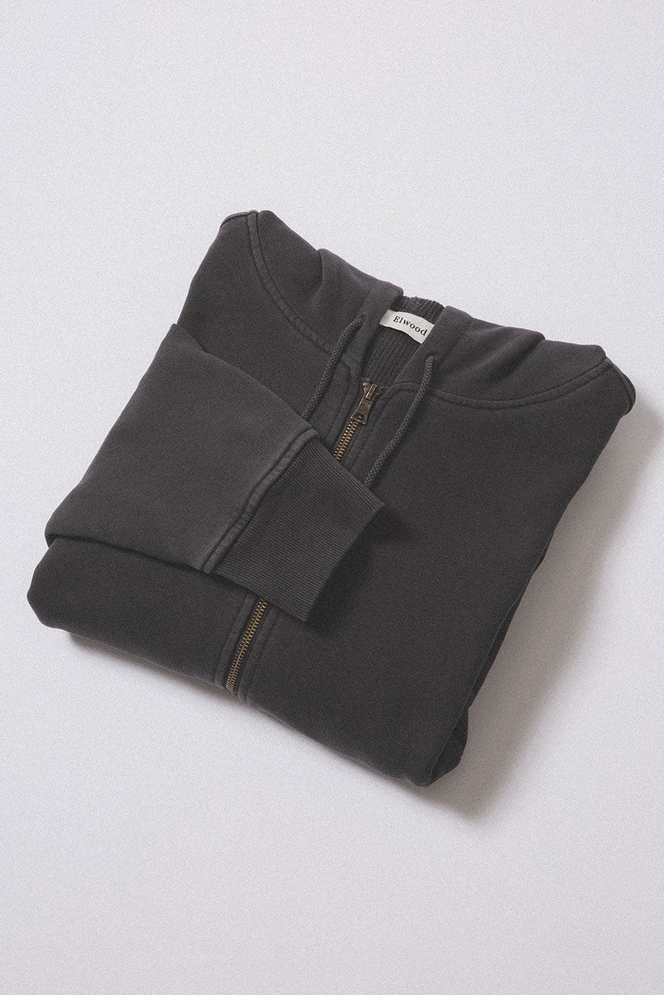 Core Zip Hoodie | Vintage Black